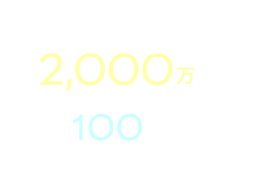 累計症例実績2,000万症例以上/世界100カ国以上で愛用（2025年4月時点）