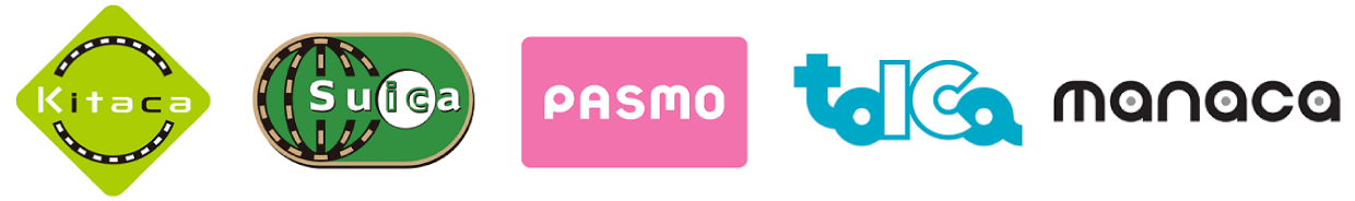 Kitaca/Suica/PASMO/toica/manaca
